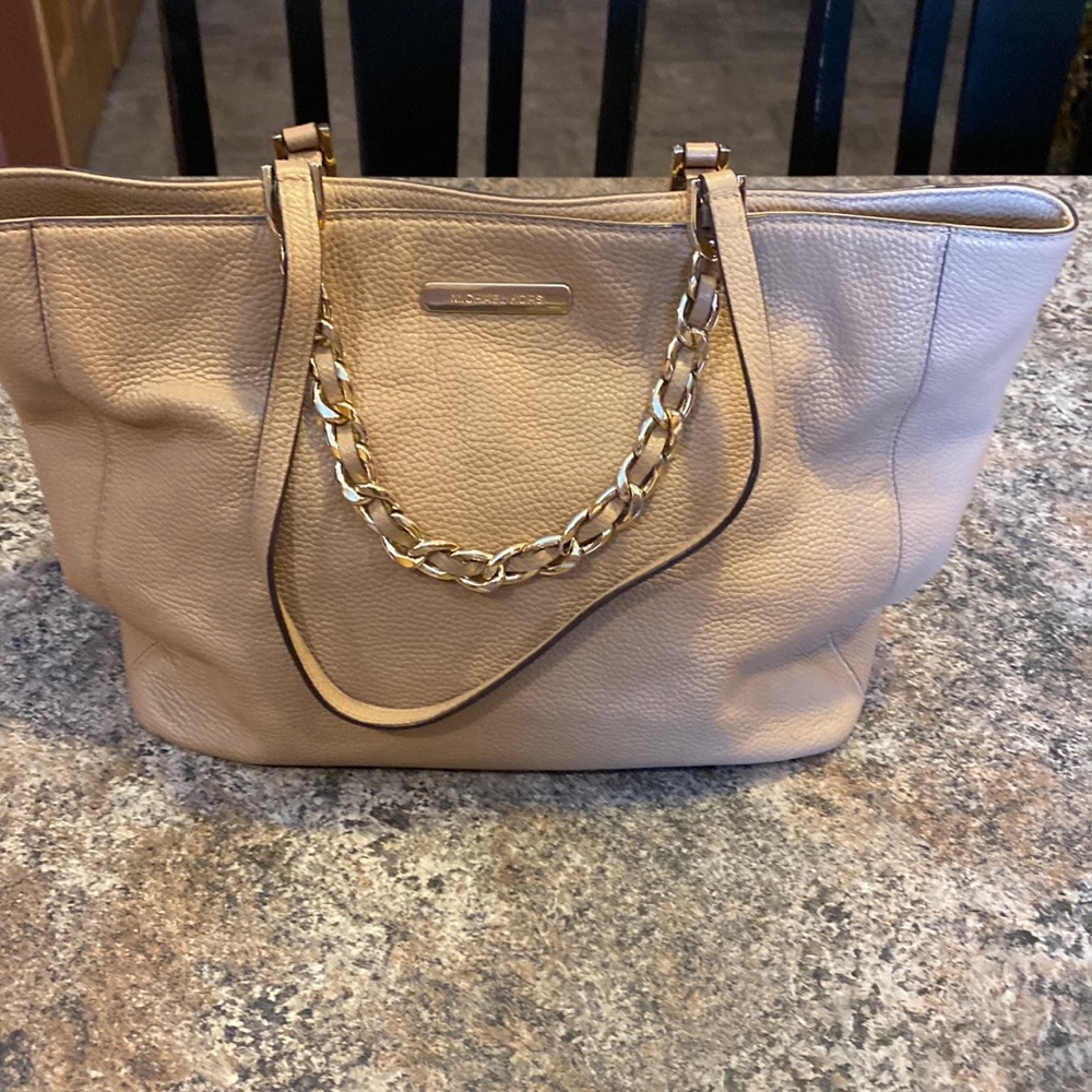 Michael Kors Tan handbag.